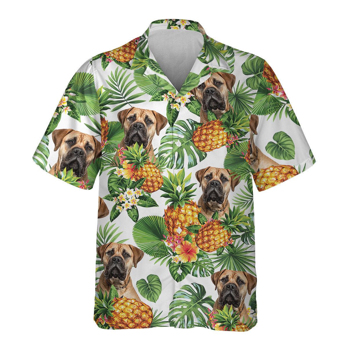 Mastiff - Tropical Pattern Hawaiian Shirt