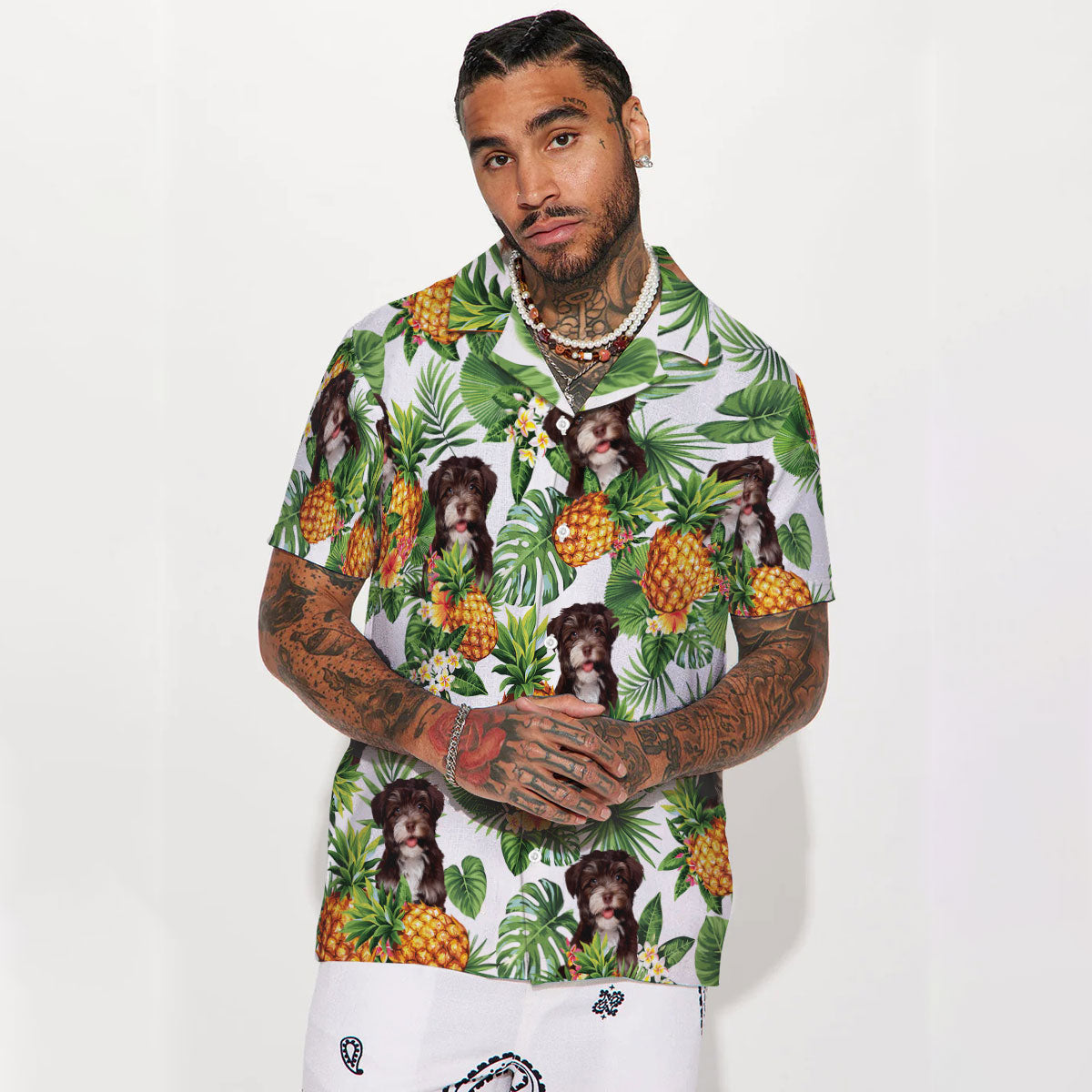 Havanese - Tropical Pattern Hawaiian Shirt