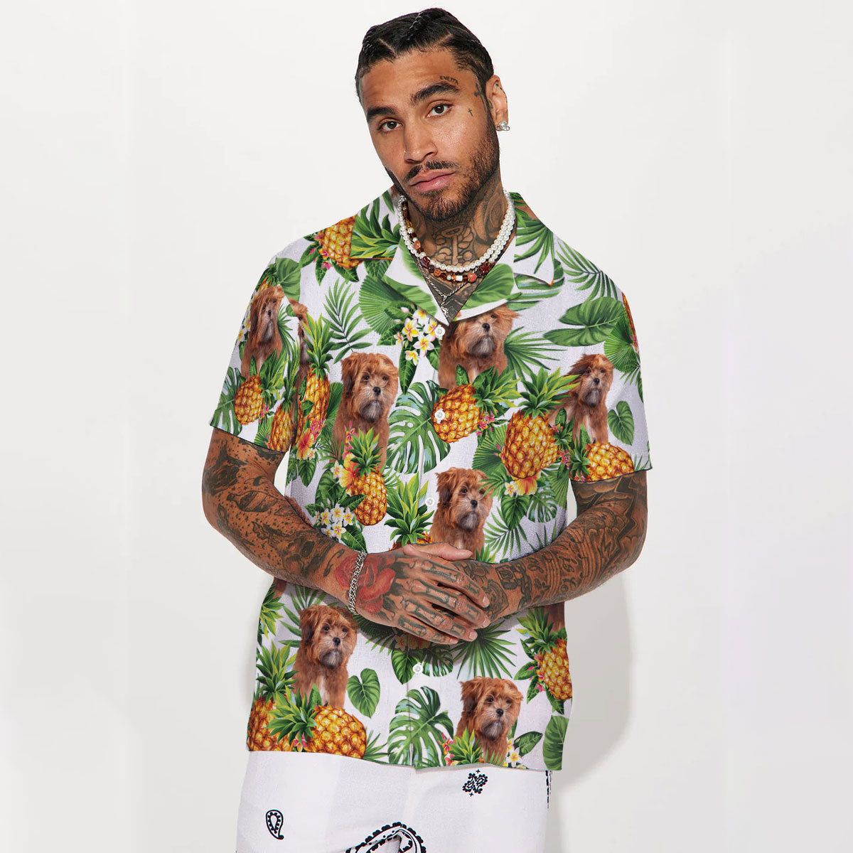 Zuchon - Tropical Pattern Hawaiian Shirt