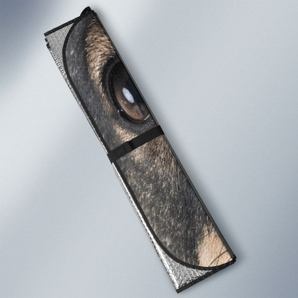 Swedish Vallhund Eyes Car Sun Shade 94