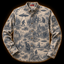 Crosfil Cryptid Toile Long Sleeve Shirt — Bigfoot & UFO Vintage Toile Print