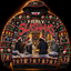 Merry Slashmas Unisex Hoodie — Ugly Christmas Knit-Look Print