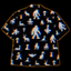Crosfil Bad Footage Hawaiian Shirt — Glitch Cryptid VHS All-Over Print