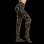 Crosfil Dead Man's Ink Footed Tights — Nautical Tentacle & Eye Print
