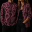 Crosfil Pink Abyss Long Sleeve Shirt — Pink Kraken Tentacle & Eyeball Print