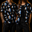 Crosfil Bad Footage Hawaiian Shirt — Glitch Cryptid VHS All-Over Print