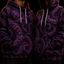Crosfil Violet Grasp Hoodie — Purple Kraken Eye Tentacle All-Over Print