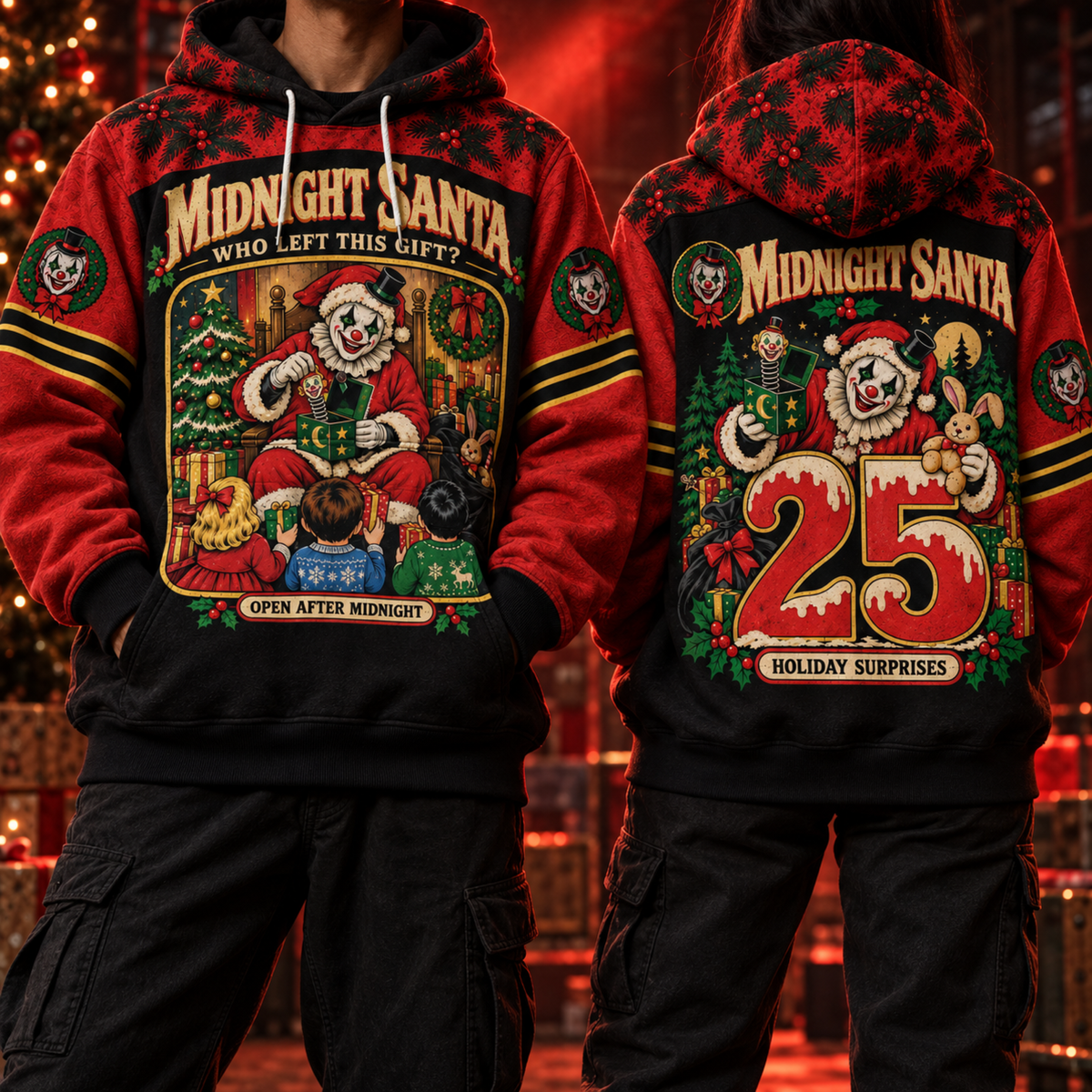 Crosfil — “WAZAAA 13” Horror Hoodie All-Over Print