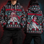 Snowbody Is Safe Unisex Hoodie — Killer Snowman Ugly Christmas Sweater Print