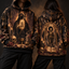 Death XIII Unisex Hoodie — Tarot Reader Occult Altar Print