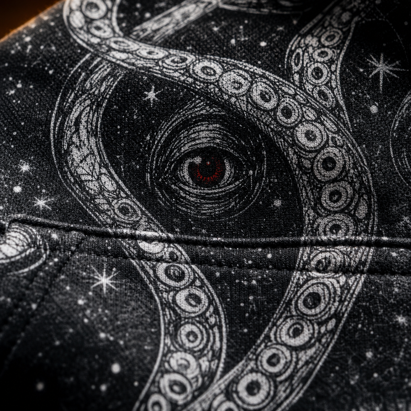 Crosfil Audience Hoodie — Eldritch Cosmic Tentacle Print