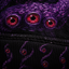 Crosfil Violet Grasp Hoodie — Purple Kraken Eye Tentacle All-Over Print