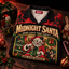 Midnight Santa Hawaiian Shirt — Vintage Horror Clown Christmas Print