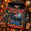 He Sees You When You’re Sleeping Unisex Hoodie — Merry Screamas Knit-Look Print