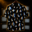 Crosfil Bad Footage Hawaiian Shirt — Glitch Cryptid VHS All-Over Print