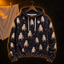 Crosfil Head Count Hoodie — Ghost Costume Halloween Print