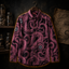 Crosfil Pink Abyss Long Sleeve Shirt — Pink Kraken Tentacle & Eyeball Print