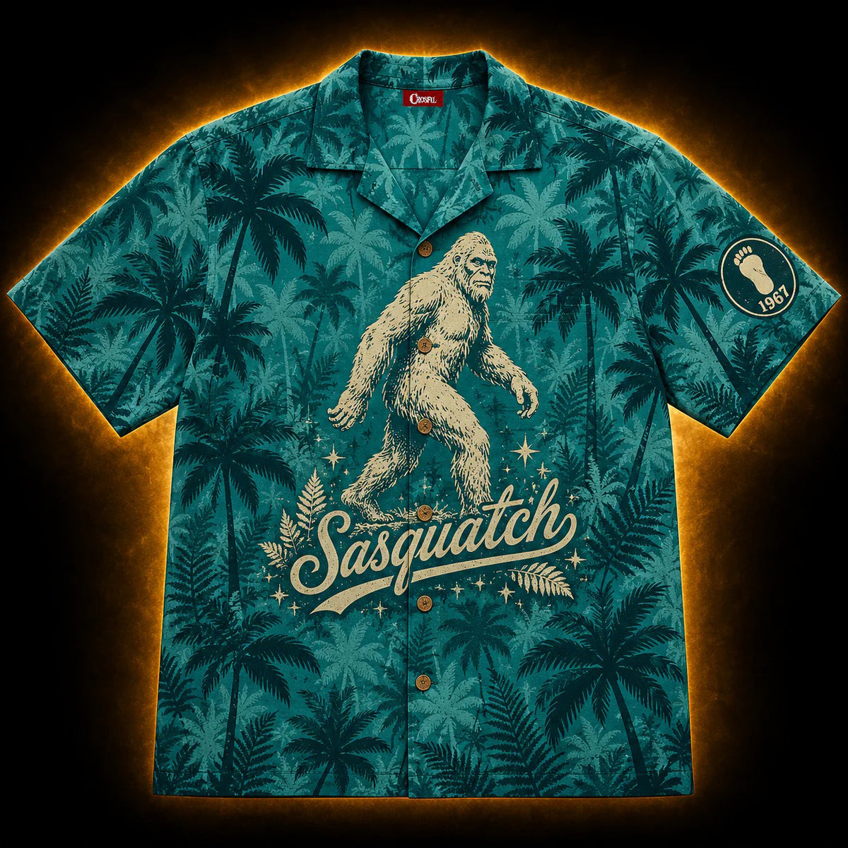 Sasquatch '67 — Pacific Cryptid Hawaiian Shirt