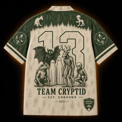 Protect Our National Parks — Cryptid Ground Team Hawaiian Shirt