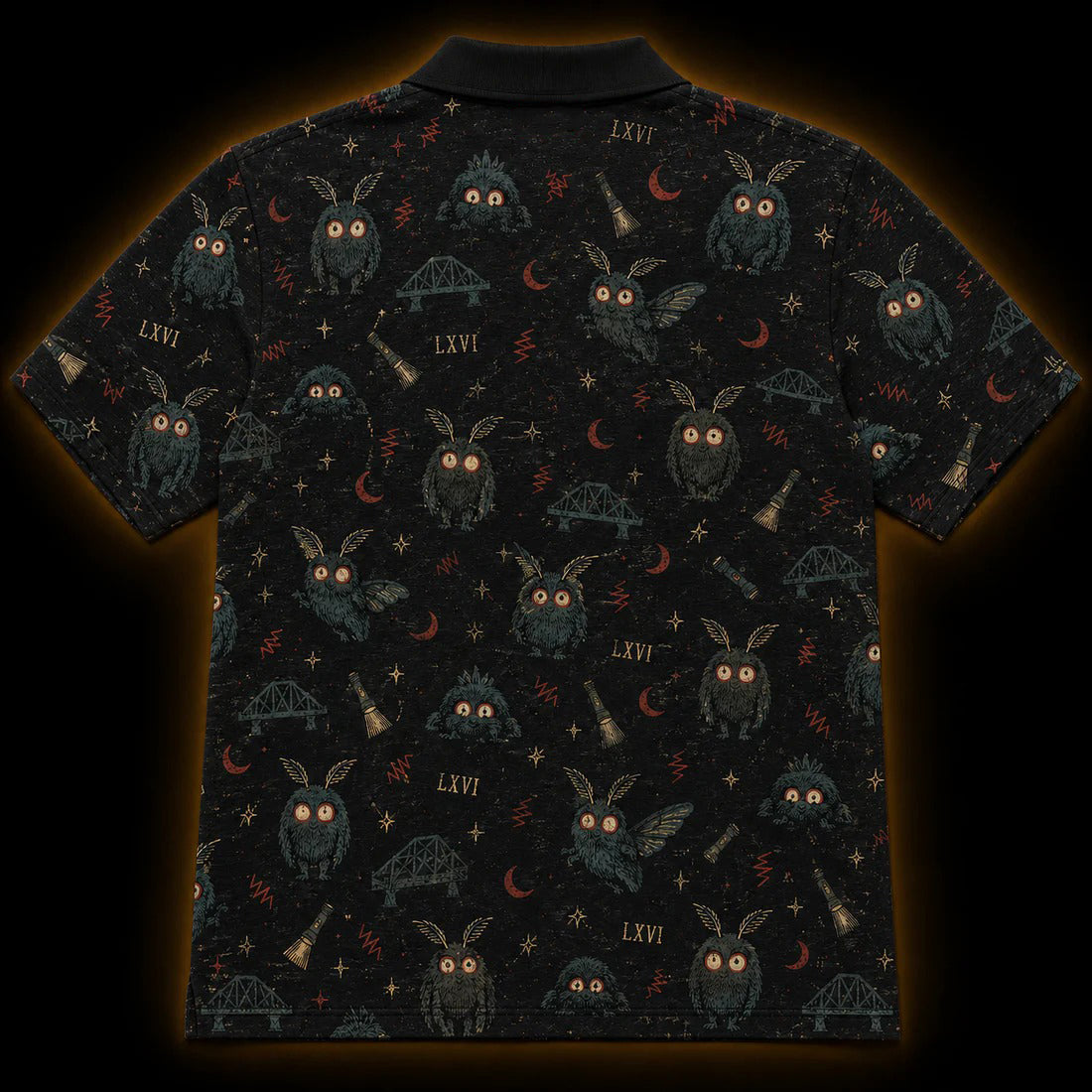 Mothboy LXVI — Mothman Polo Shirt