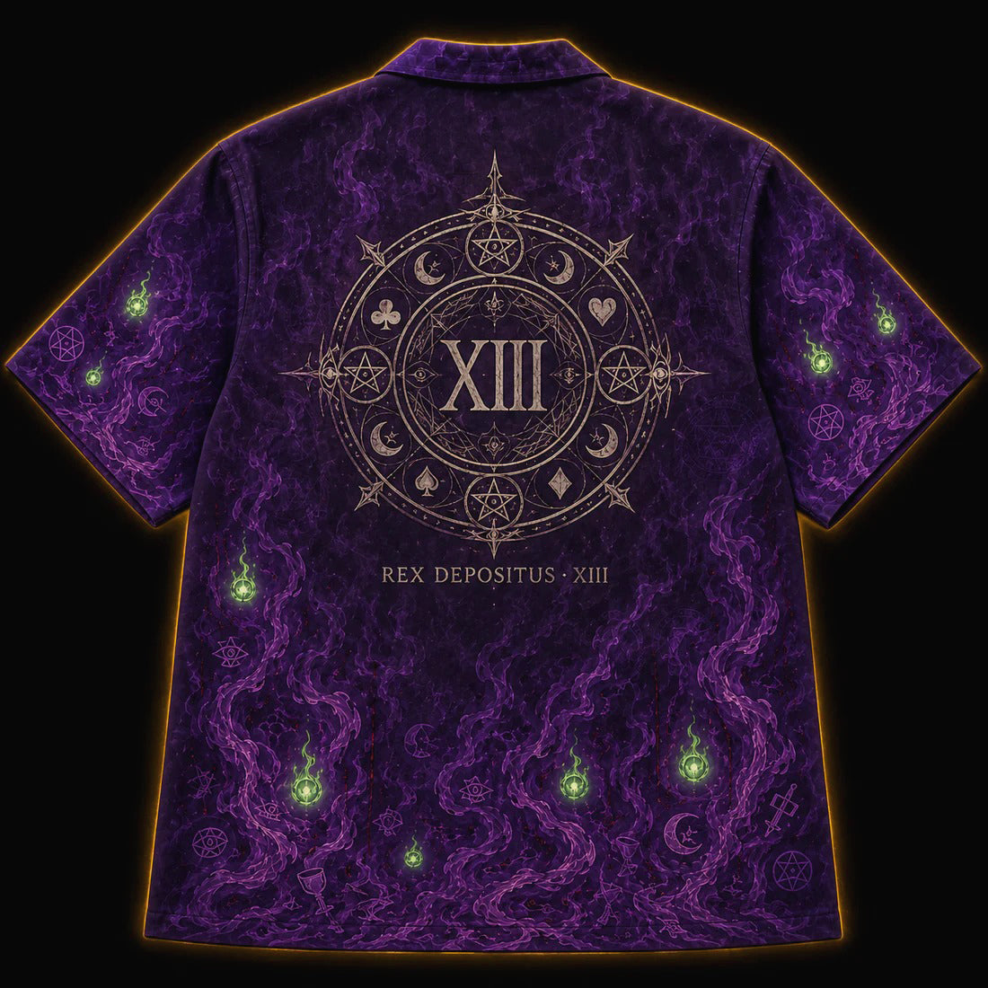 The Deposed — Dark Fantasy Fallen Royalty Hawaiian Shirt