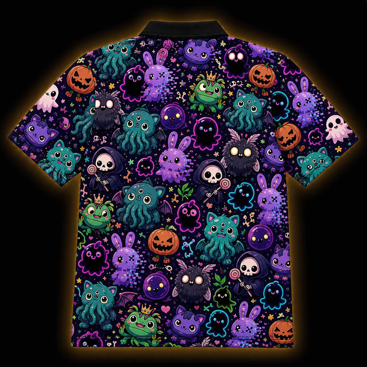 The Overcrowded Void — Creepy Cute Polo Shirt