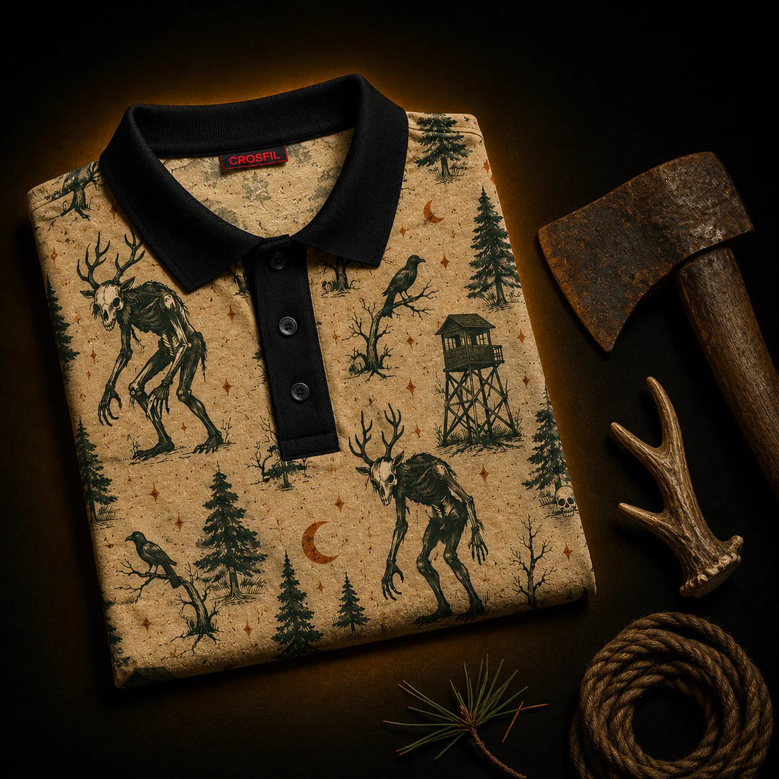 Northern Hunger — Wendigo Polo Shirt