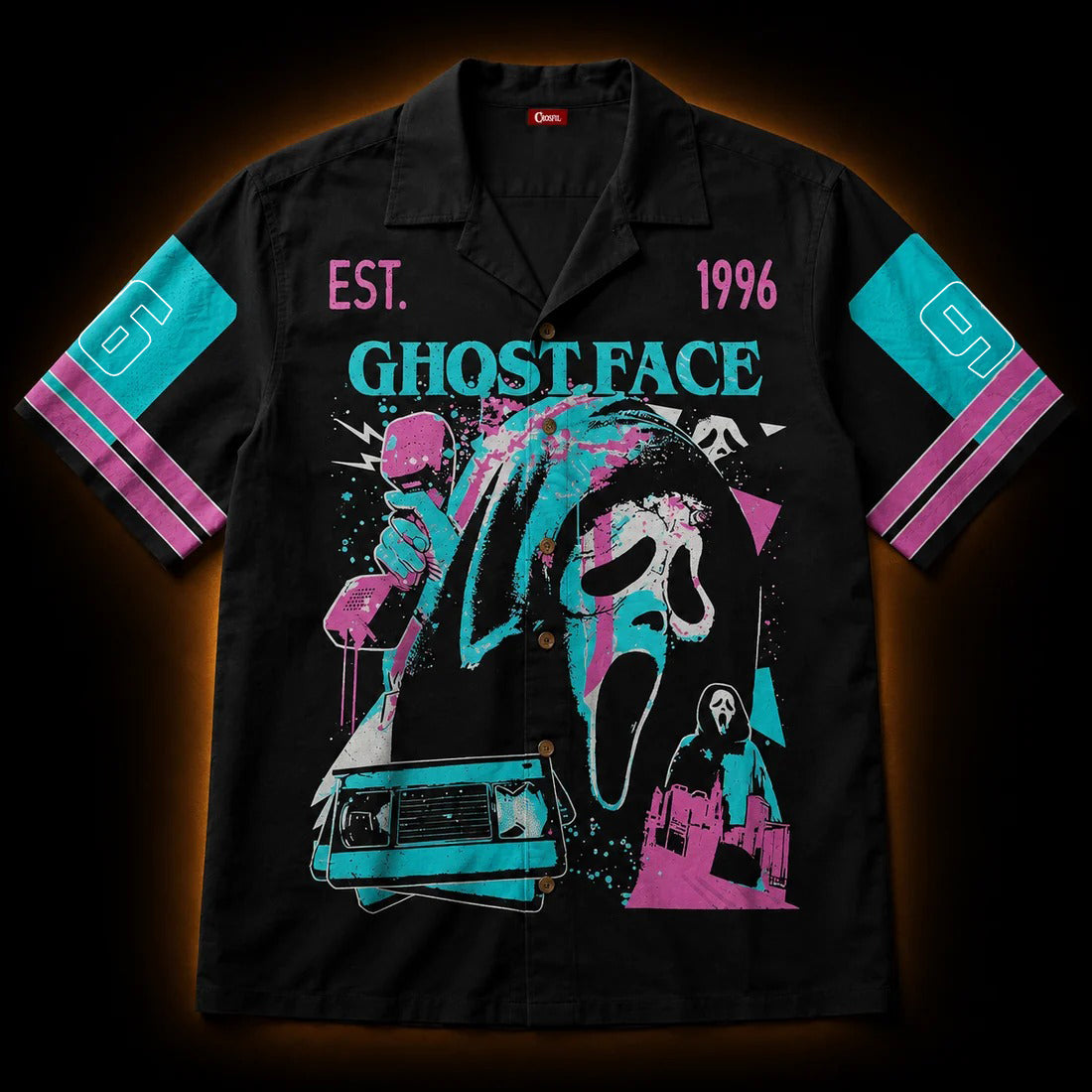 Scream '96 — Ghostface Slasher Hawaiian Shirt