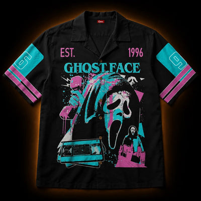 Scream '96 — Ghostface Slasher Hawaiian Shirt
