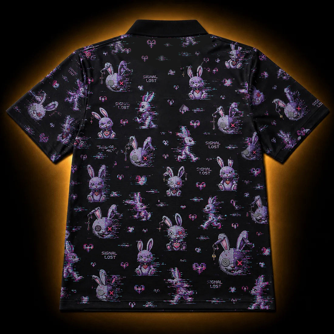 Error CDIV — Glitch Bunny Polo Shirt
