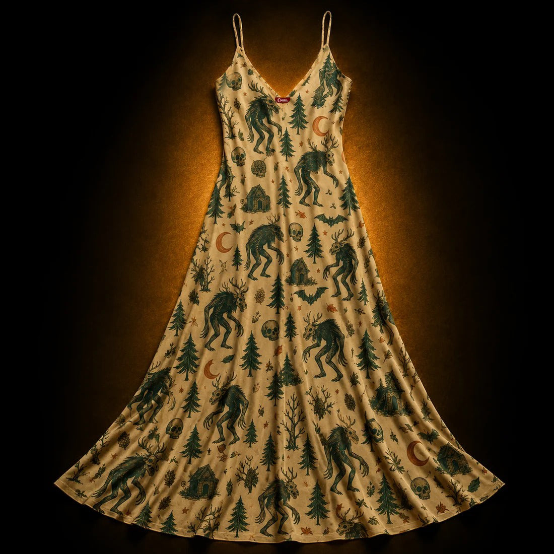 Northern Hunger — Folk Horror Slip Dress