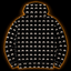 Crosfil Wide Awake Hoodie — Minimalist Eye Grid All-Over Print