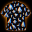 Crosfil Bad Footage Hawaiian Shirt — Glitch Cryptid VHS All-Over Print