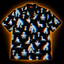 Crosfil Bad Footage Hawaiian Shirt — Glitch Cryptid VHS All-Over Print