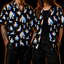 Crosfil Bad Footage Hawaiian Shirt — Glitch Cryptid VHS All-Over Print
