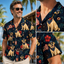 USA Patriotic Custom Dog Hawaiian Shirt —  4th of July Beach Beer Fireworks Aloha