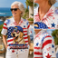 'Merica Patriotic Custom Dog Hawaiian Shirt —  4th of July American Flag