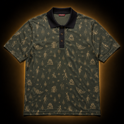 The Woodland Census XIII — Cryptid Polo Shirt