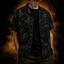 Hidden Mothman — Dark Botanical Cryptid Hawaiian Shirt