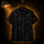 Hidden Mothman — Dark Botanical Cryptid Hawaiian Shirt
