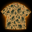Hidden Mothman — Dark Botanical Cryptid Hawaiian Shirt
