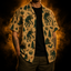 Hidden Mothman — Dark Botanical Cryptid Hawaiian Shirt