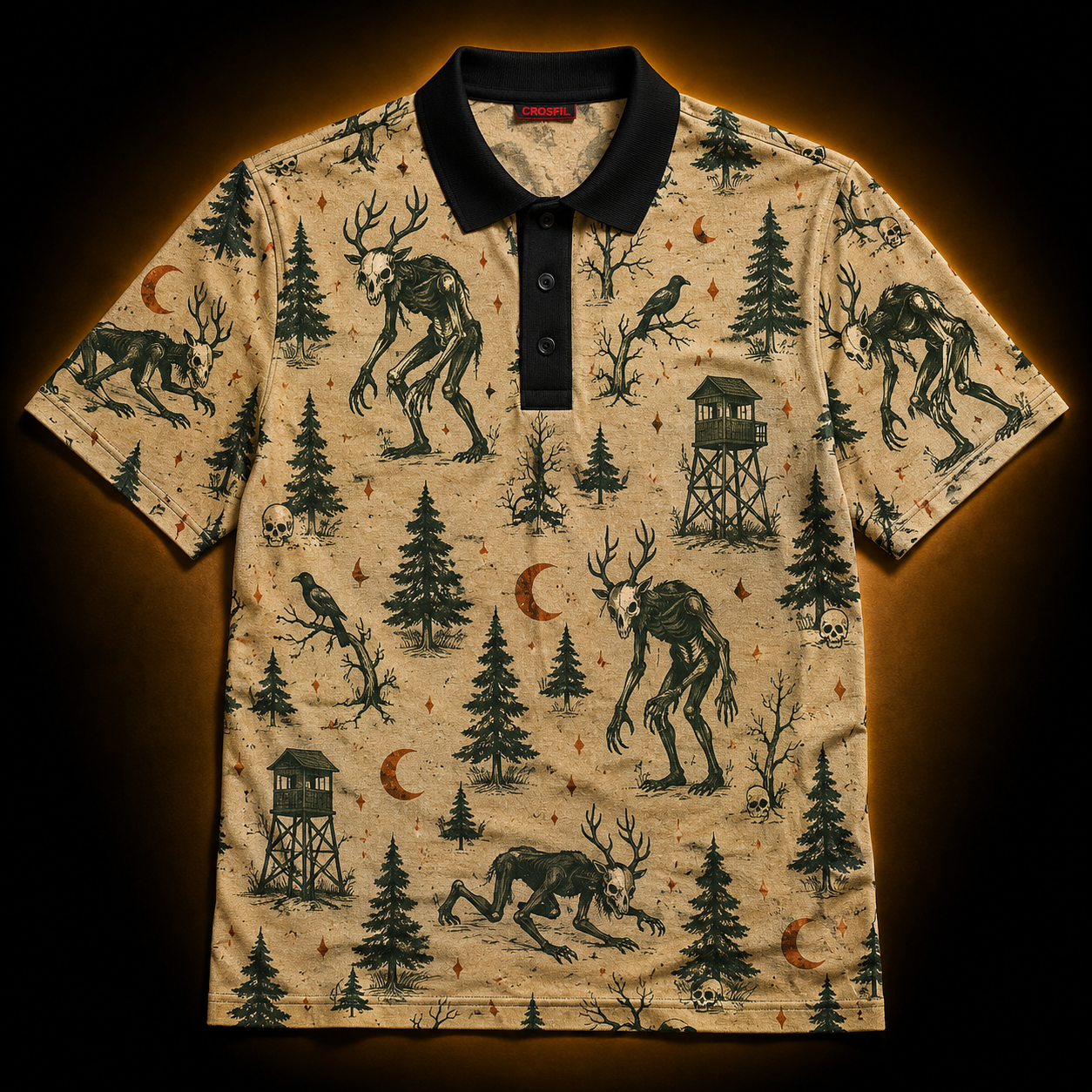 Northern Hunger — Wendigo Polo Shirt