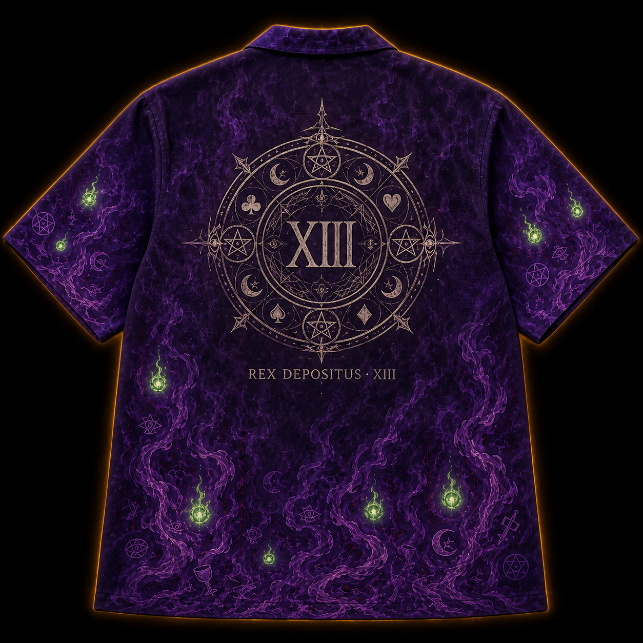The Deposed — Dark Fantasy Fallen Royalty Hawaiian Shirt