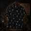 The Altar XIII — Occult Ritual Micro-Repeat Hawaiian Shirt