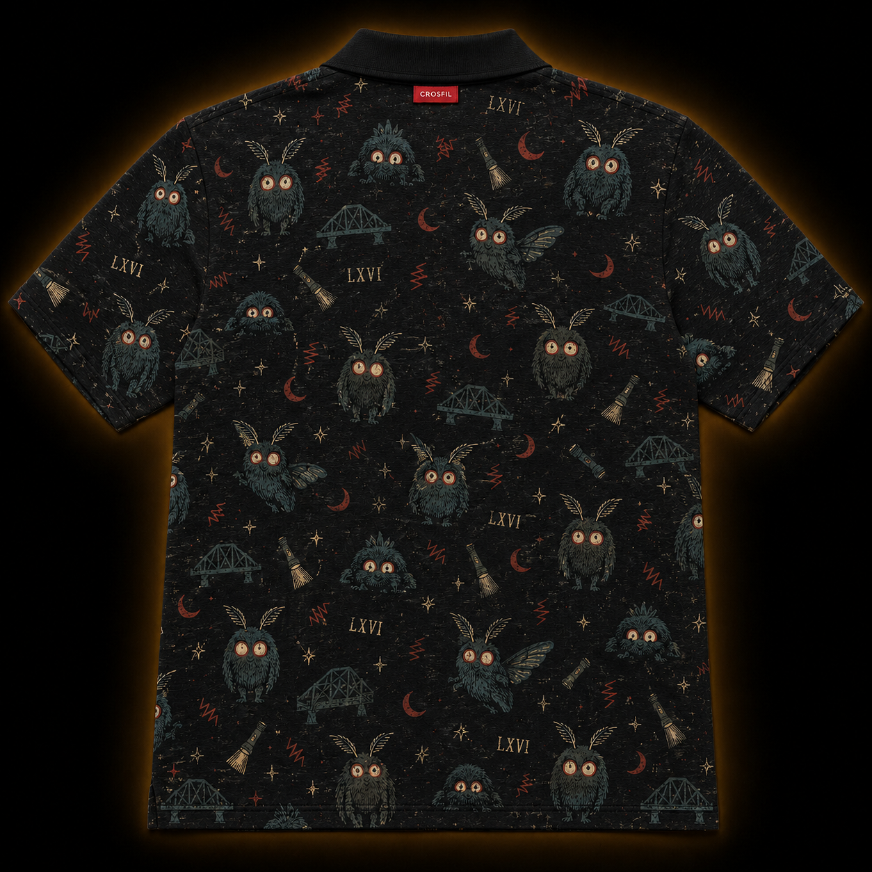 Mothboy LXVI — Mothman Polo Shirt