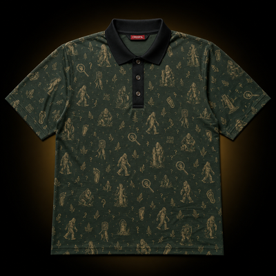 The Bigfoot Files XIII — Cryptid Polo Shirt