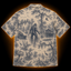 Crosfil The Bayou File 1963 Hawaiian Shirt — Swamp Bigfoot Toile Print