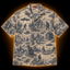Toile de Cryptide — Vintage Cryptid Narrative Hawaiian Shirt