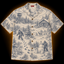Crosfil Winter Watch 1977 Hawaiian Shirt — Snow Bigfoot Toile Print